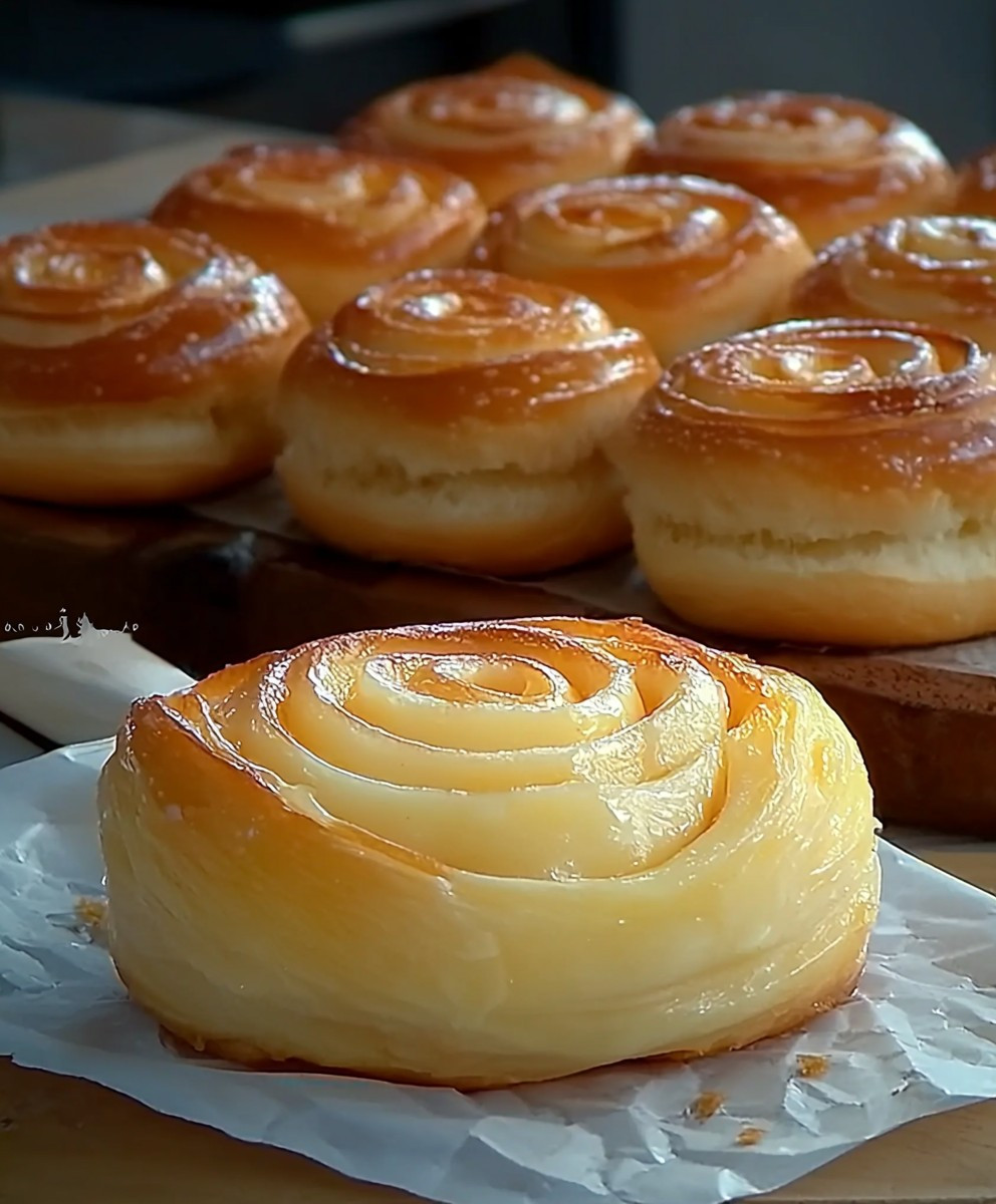 Custard-Filled Sweet Bread