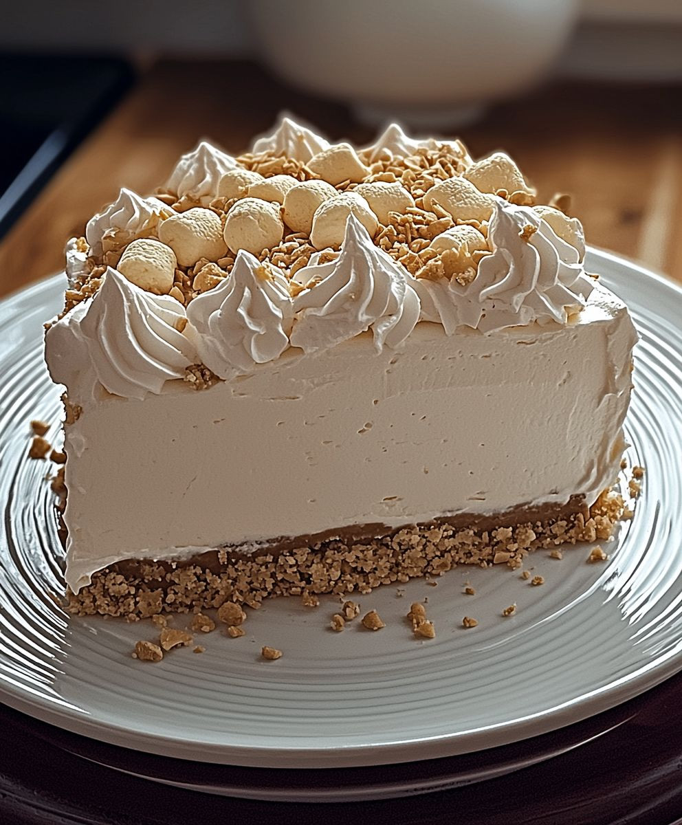 Marshmallow Whip Cheesecake