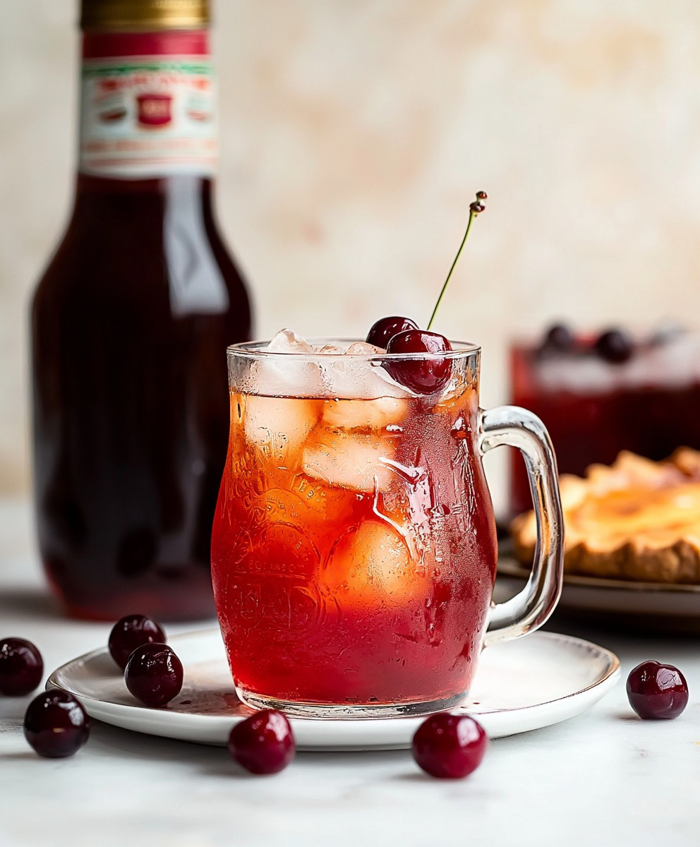 Cherry Pie Iced Tea