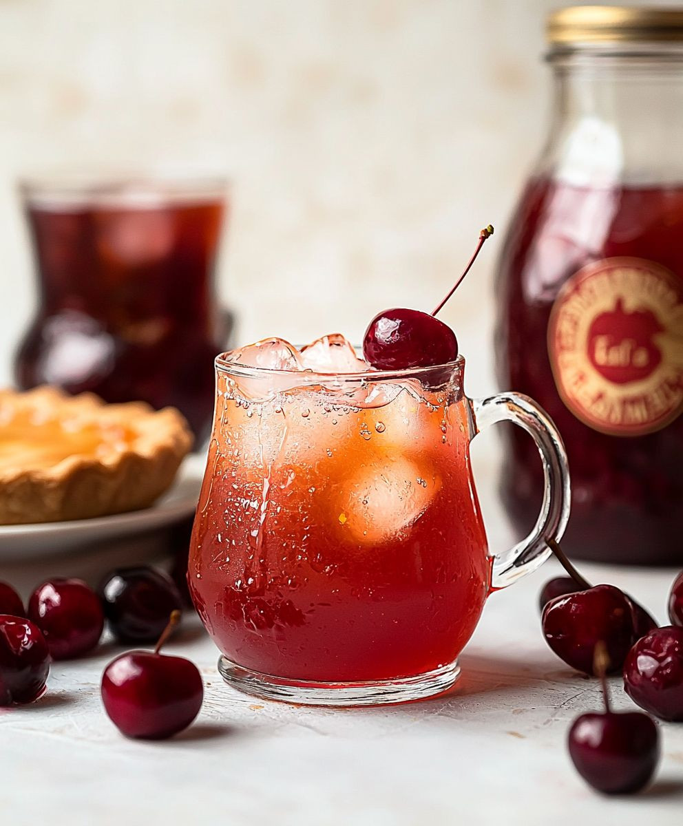 Cherry Pie Iced Tea