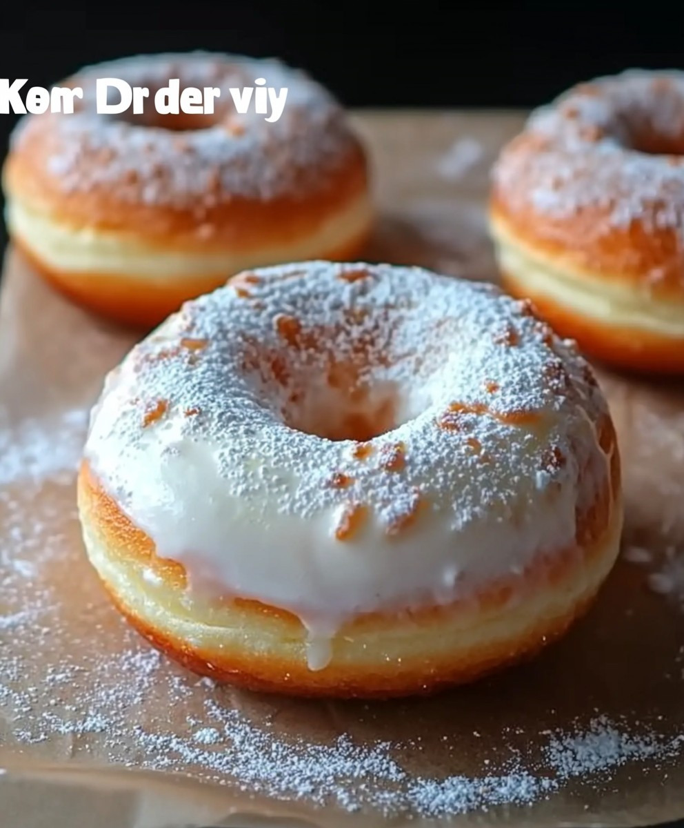 Korean Milk Cream Donut