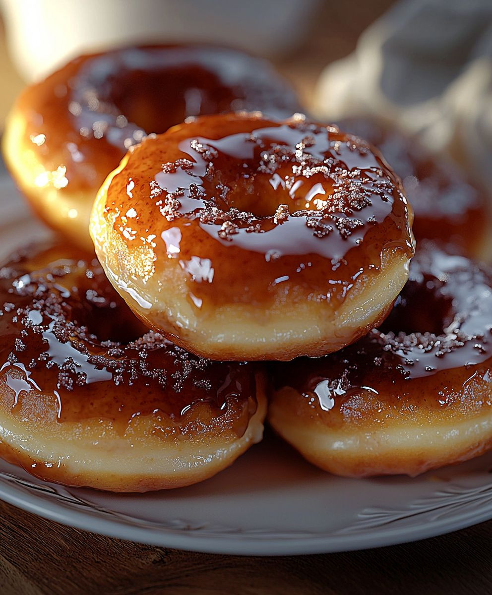 Crème Brûlée Donuts