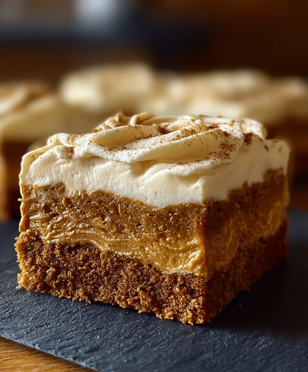 Ultimate Pumpkin Spice Gooey Cake with Cream Cheese Frosting