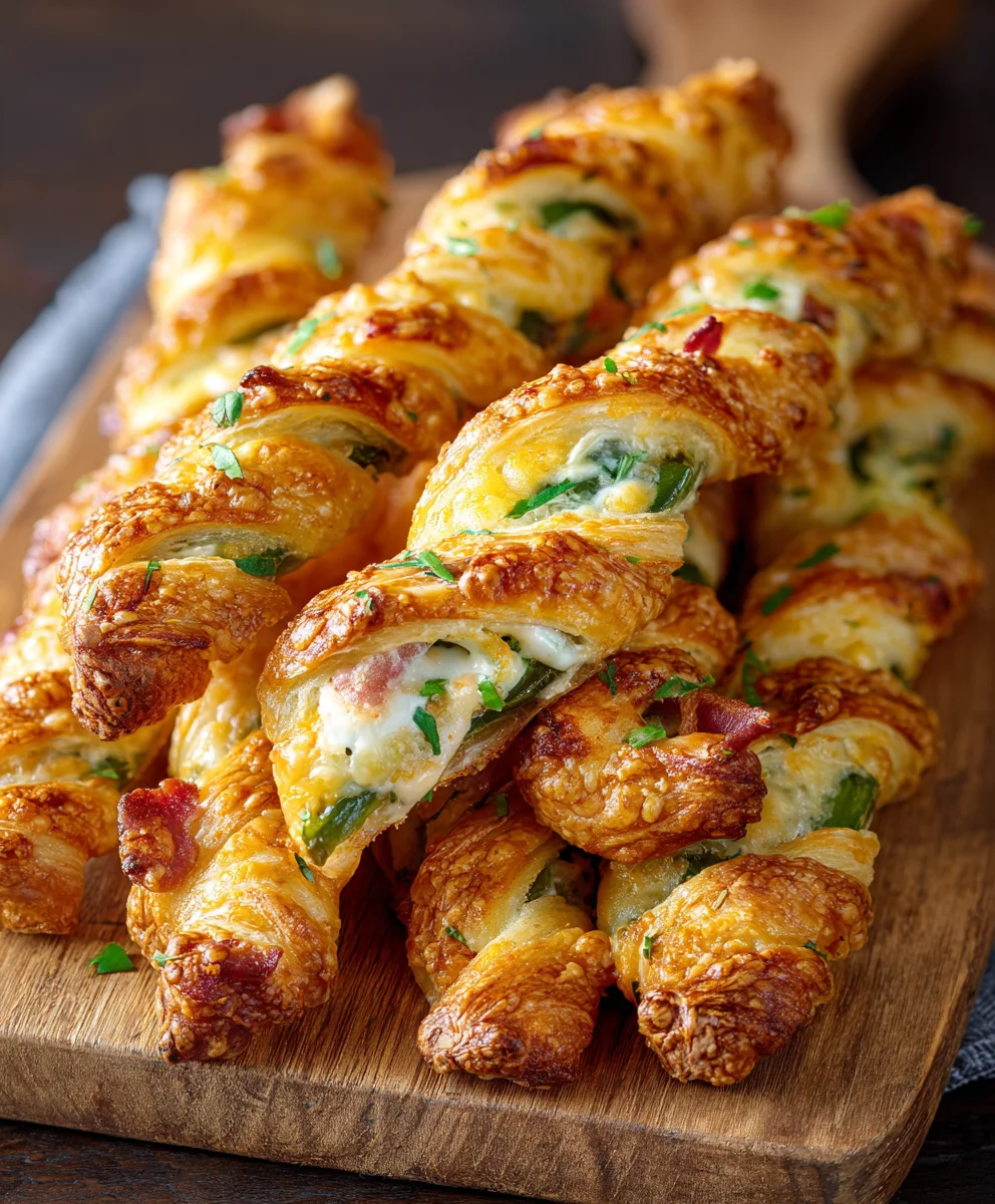 Irresistible Jalapeno Popper Twists: A Crowd-Pleaser