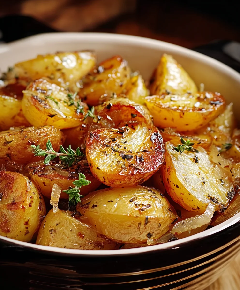 Mouthwatering Slow Cooker Lipton Onion Potatoes